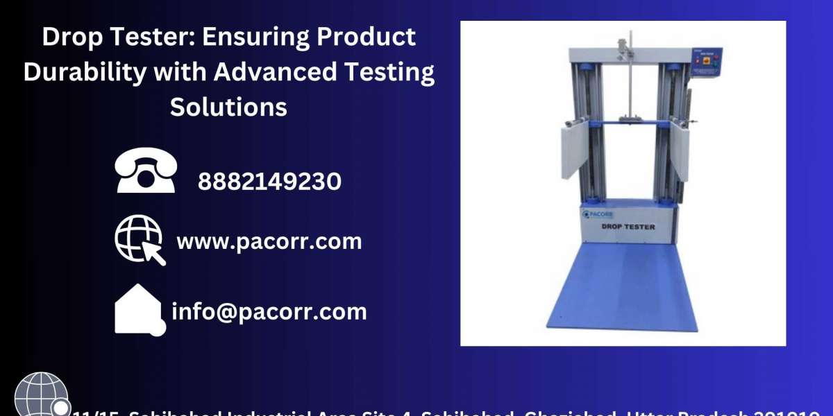 Innovative Drop Testers by pacorr.com: Setting New Standards in Impact Testing Technology