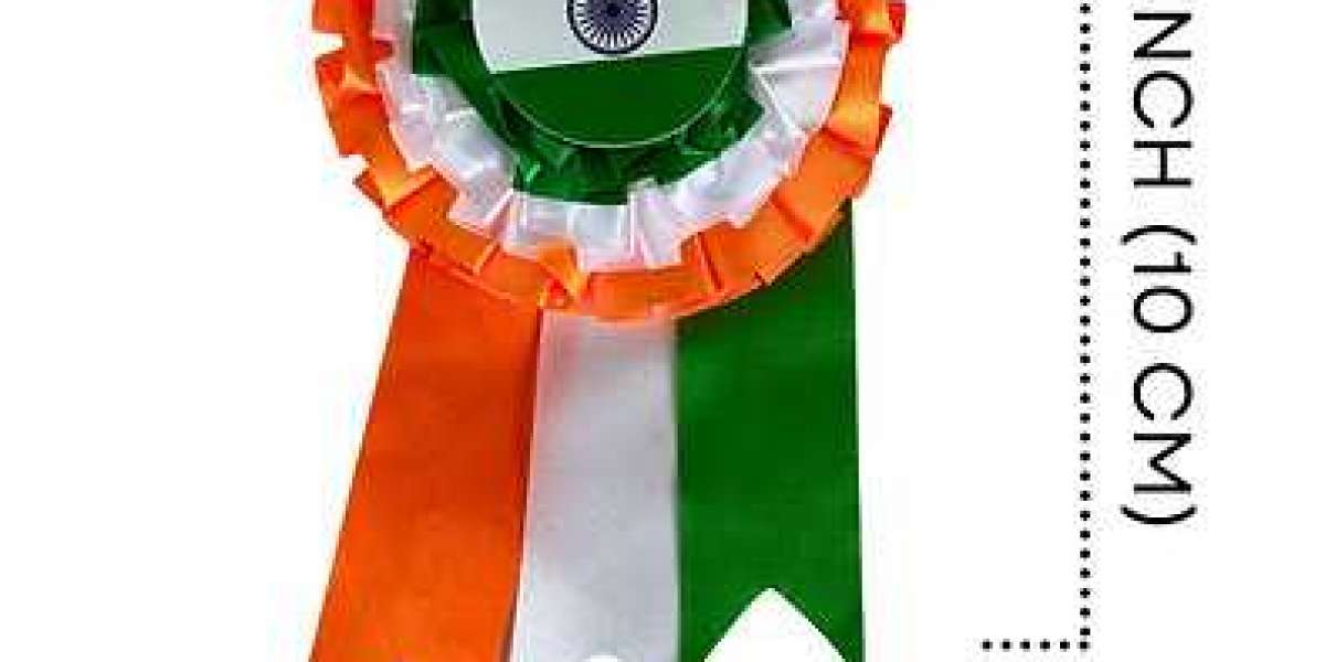 Celebrate Unity with Stylish Tricolor Brooches and Decorations