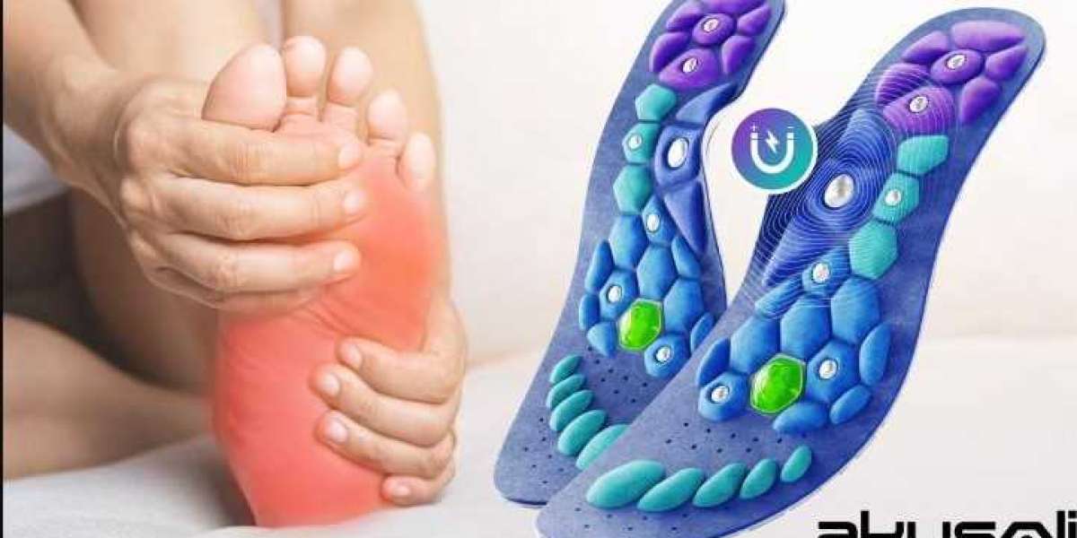 Akusoli Insoles for Pain Relief: A Natural Solution for Foot Comfort.